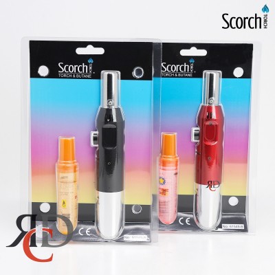 NEW SCORCH PENCIL TORCH W/GAS IN BLISTER PACK 61549-B 1CT